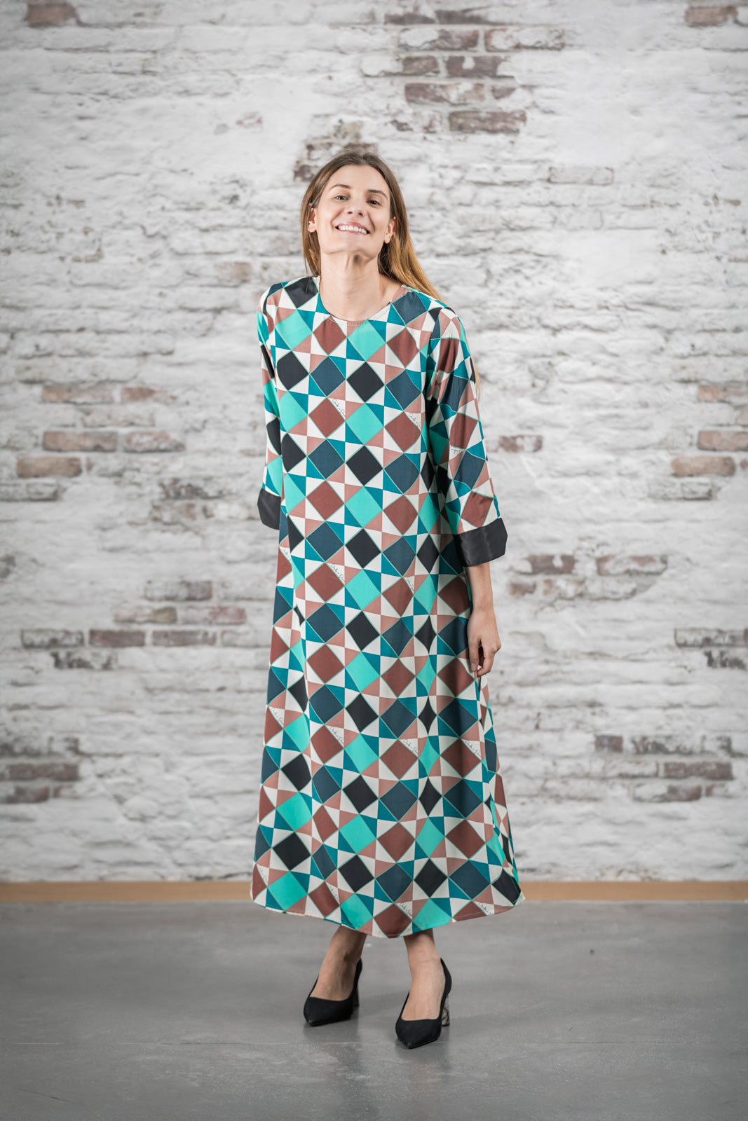 VESTIDO REVERSIBLE AZUL