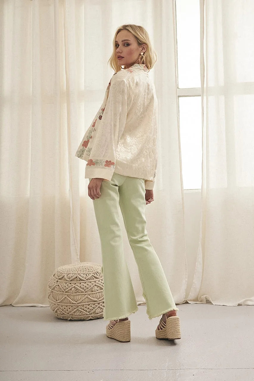 KIMONO CORTO FLORES