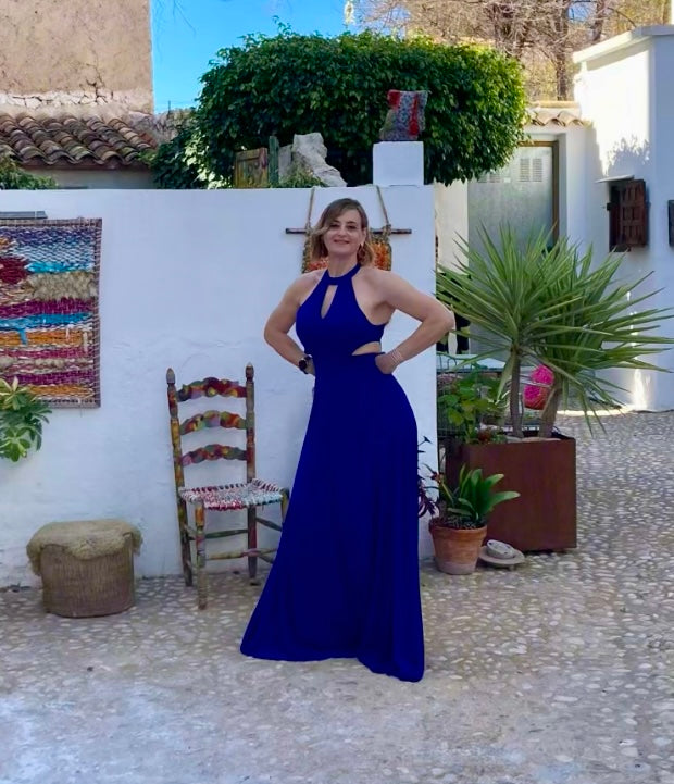VESTIDO IRIS AZULON