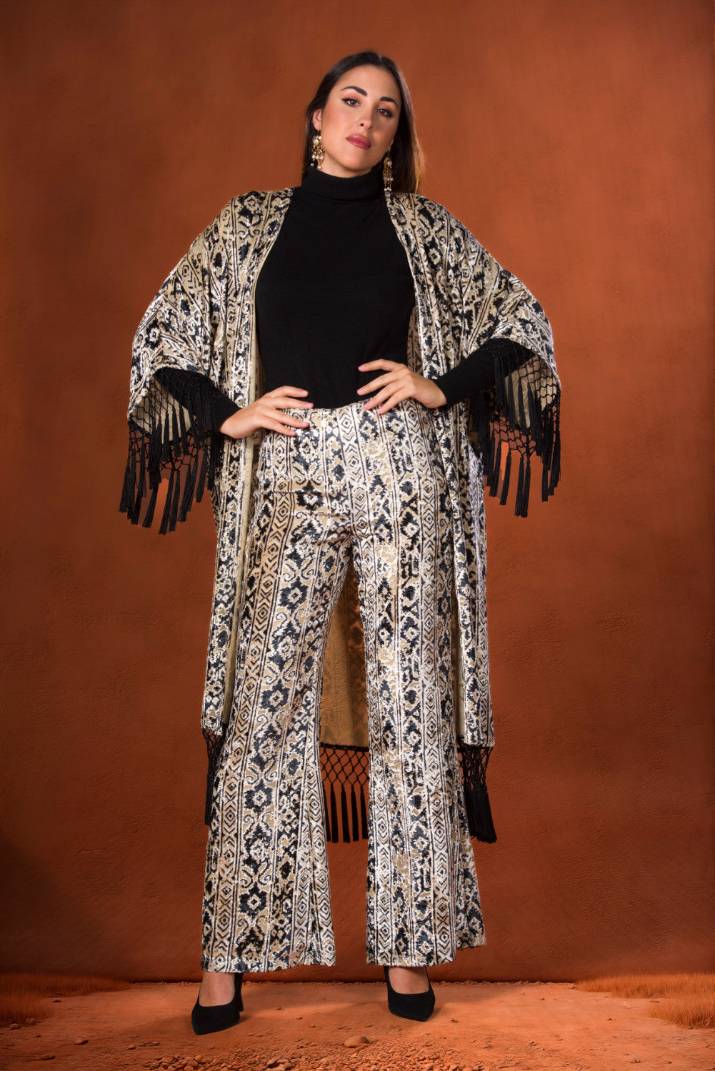 PANTALÓN VELVET BEIGE