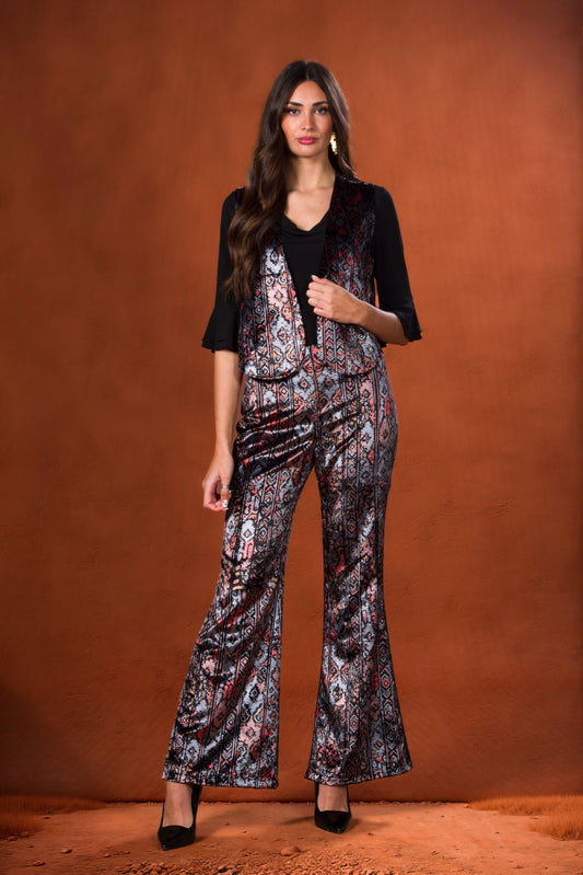 PANTALÓN VELVET PLOMO